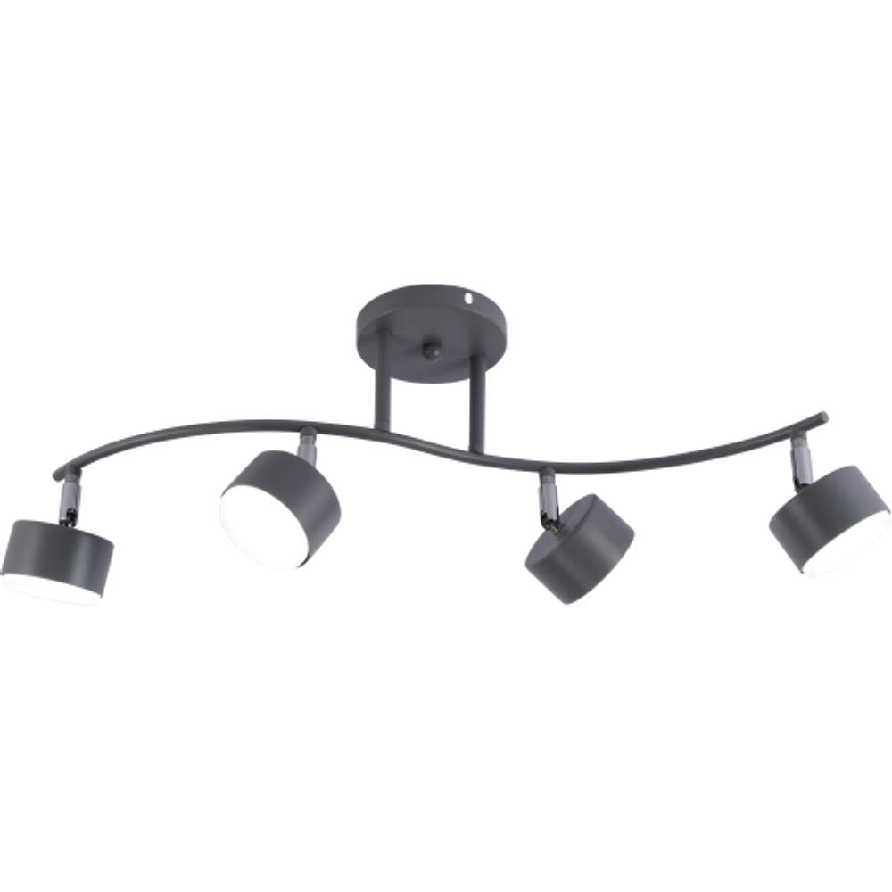 Светильник настенно-потолочный спот Rivoli Vivien 7077-704 4хGX53 15 Вт поворотный | Споты-Подсветки