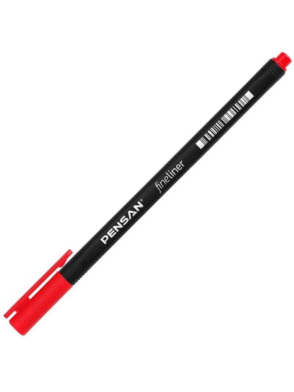 Ручка капилярная (линер) Pensan Fine красная 0,4мм
