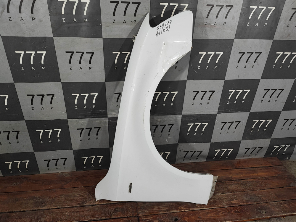 Крыло переднее правое Audi A4 (B8) 07-12 Б/У Оригинал 8K0821106A