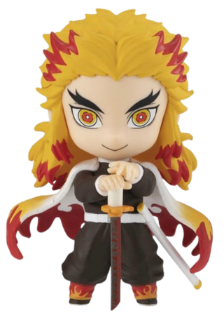 Фигурка Demon Slayer: Kimetsu No Yaiba Chibi Masters #02 Kyojuro Rengoku