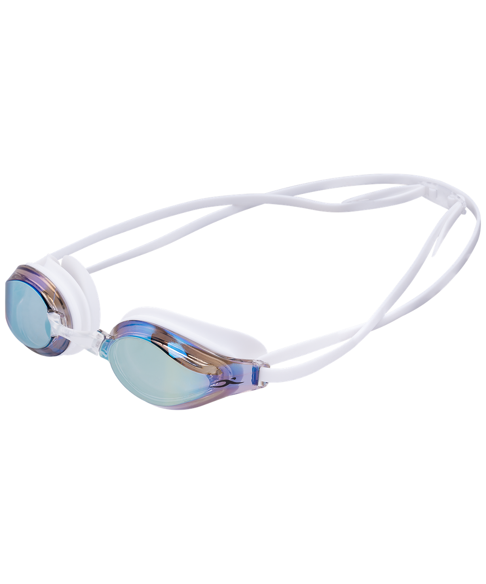 БЕЗ УПАКОВКИ Очки для плавания Turbo Mirror White