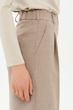 31181 Брюки женские (пепельно-бежевый)