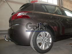 Фаркоп оцинкованный Galia C068C для Citroen C4 Picasso, C4 Grand Picasso 2013-, Peugeot 308 хетчбек, универсал 2013-(паспорт и сертификат в комплекте)(без электрики)