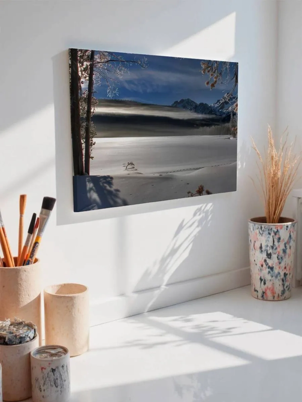 Картина на стену 40 X 50 Снег