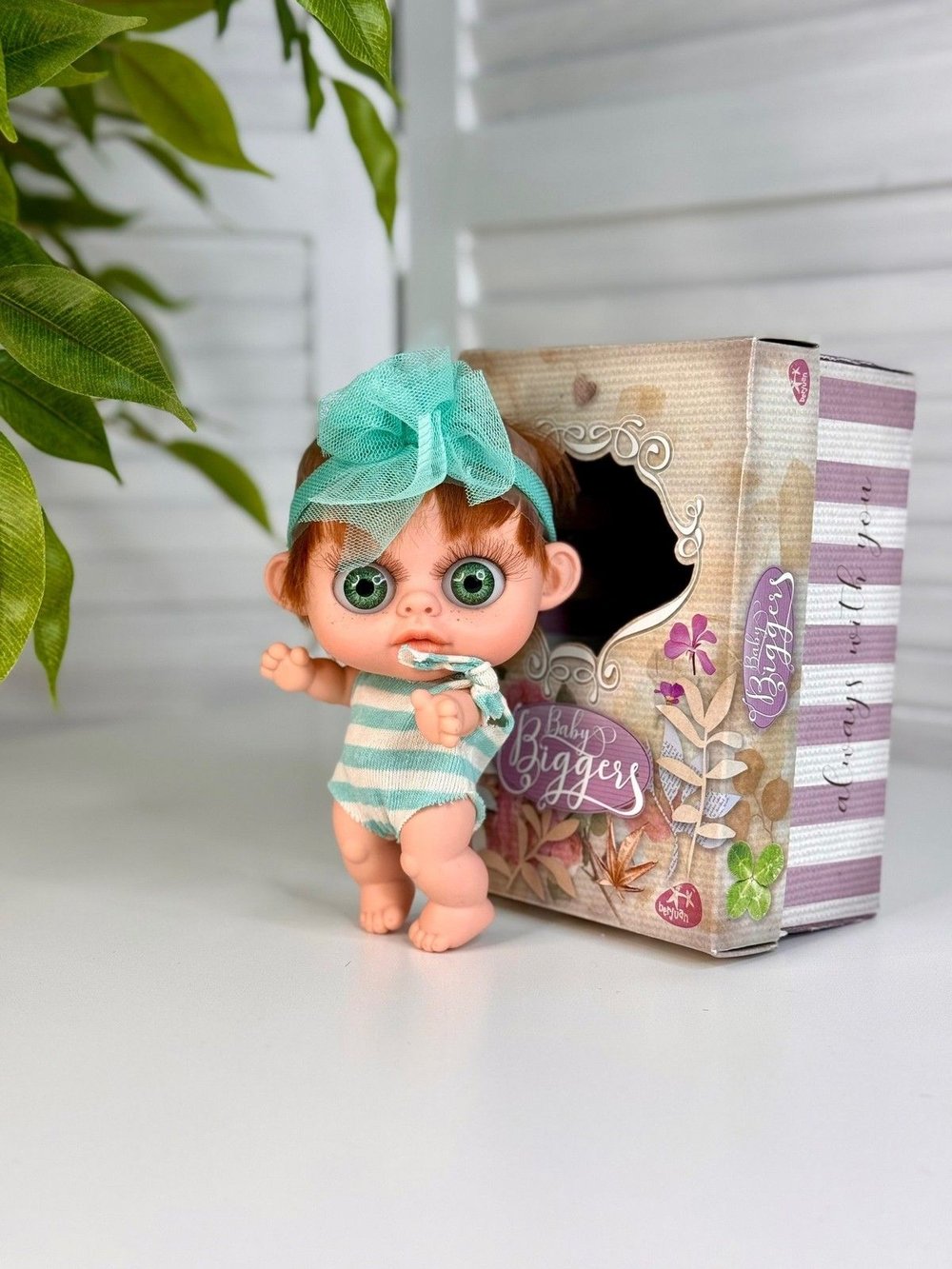 Пупс BERJUAN виниловый 14см BIGGERS (24107)