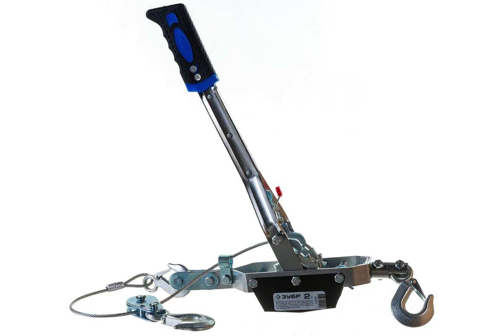 ЛЕБЕДКА ЗУБР ПРОФЕССИОНАЛАВТОМОБИЛЬНАЯ ТРОСОВАЯ 2Т 43105-2