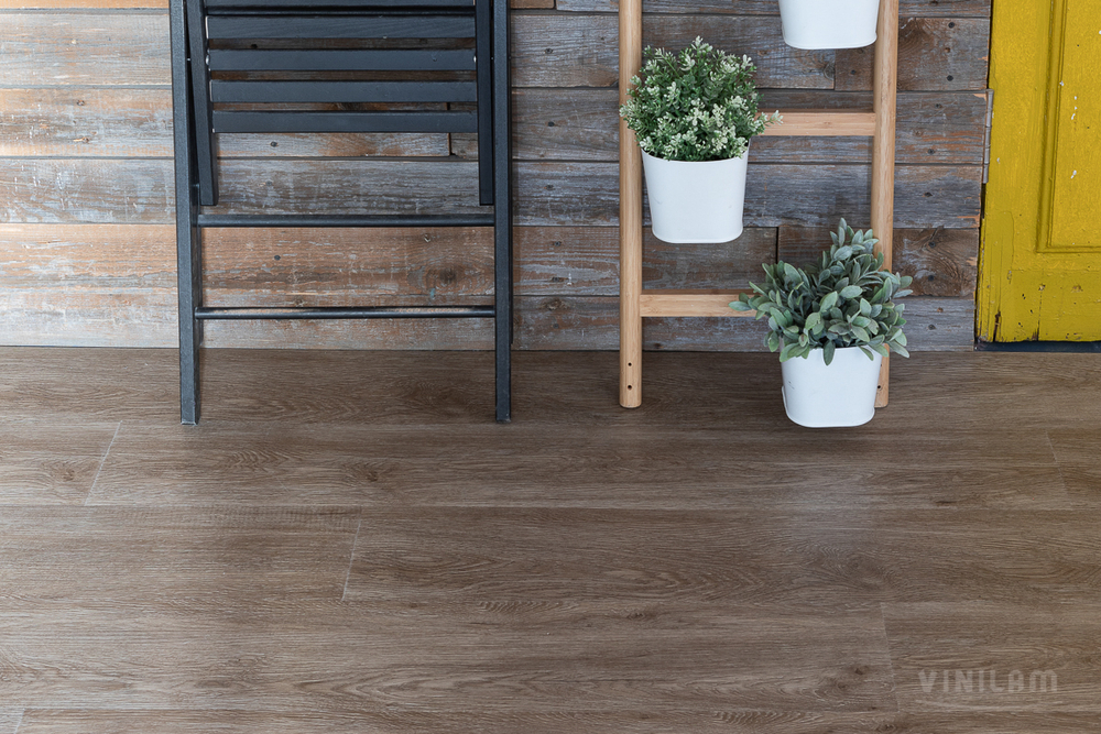 LVT плитка VINILAM  14609 Дуб Ваймар (4,16) клеевой