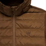 Пуховик Питерский щит Дюран коричневый