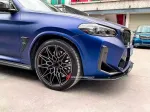 Карбоновая губа переднего бампера для BMW X3M/X4M F97/F98 Рестайлинг 2021+ БМВ