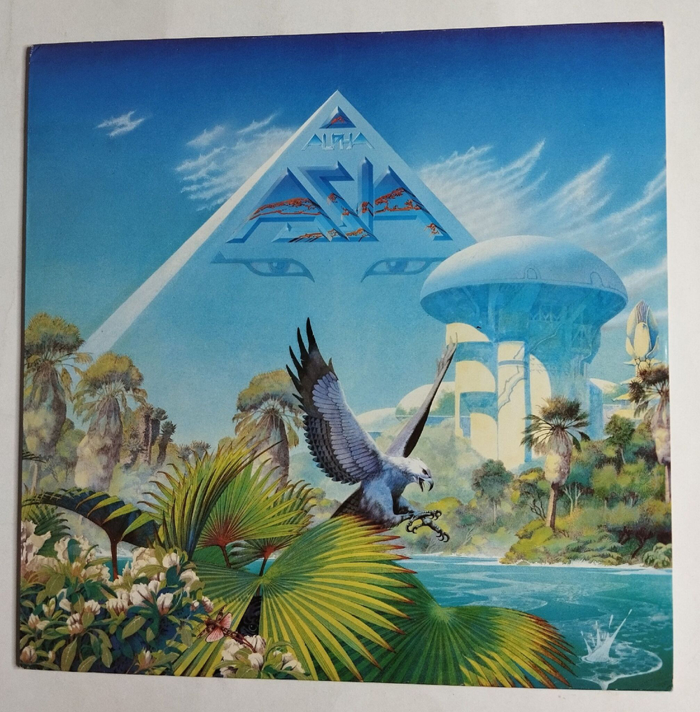 Винтажная виниловая пластинка LP Asia Alpha (Holland 1983)