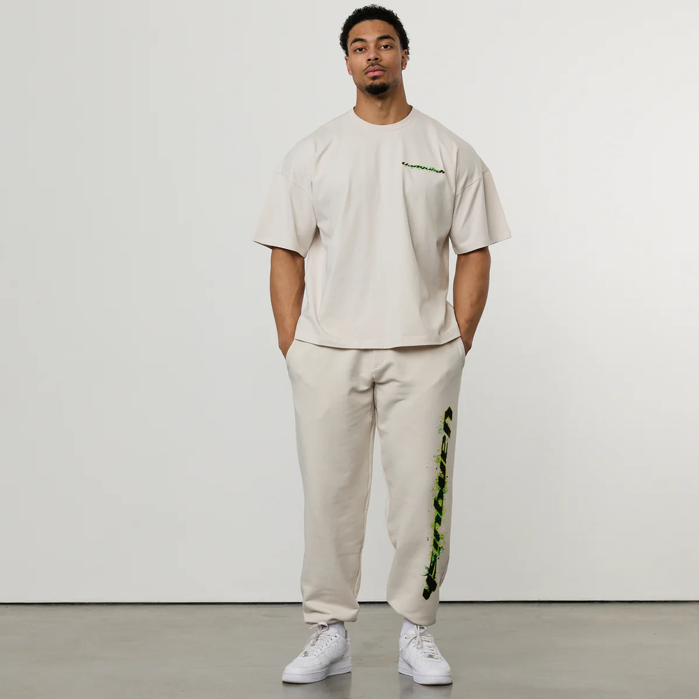 Футболка VANQUISH ACID Oversized T-Shirt Off White