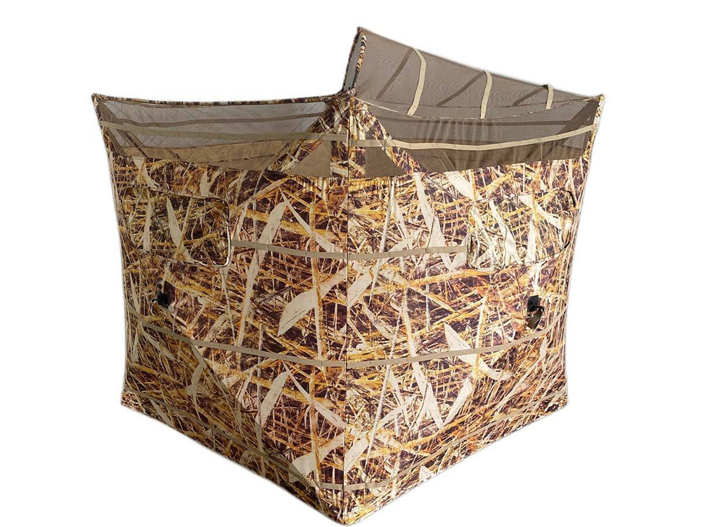 Засидка двухместная ShotTime Куб, камыш (ST-TB-01)