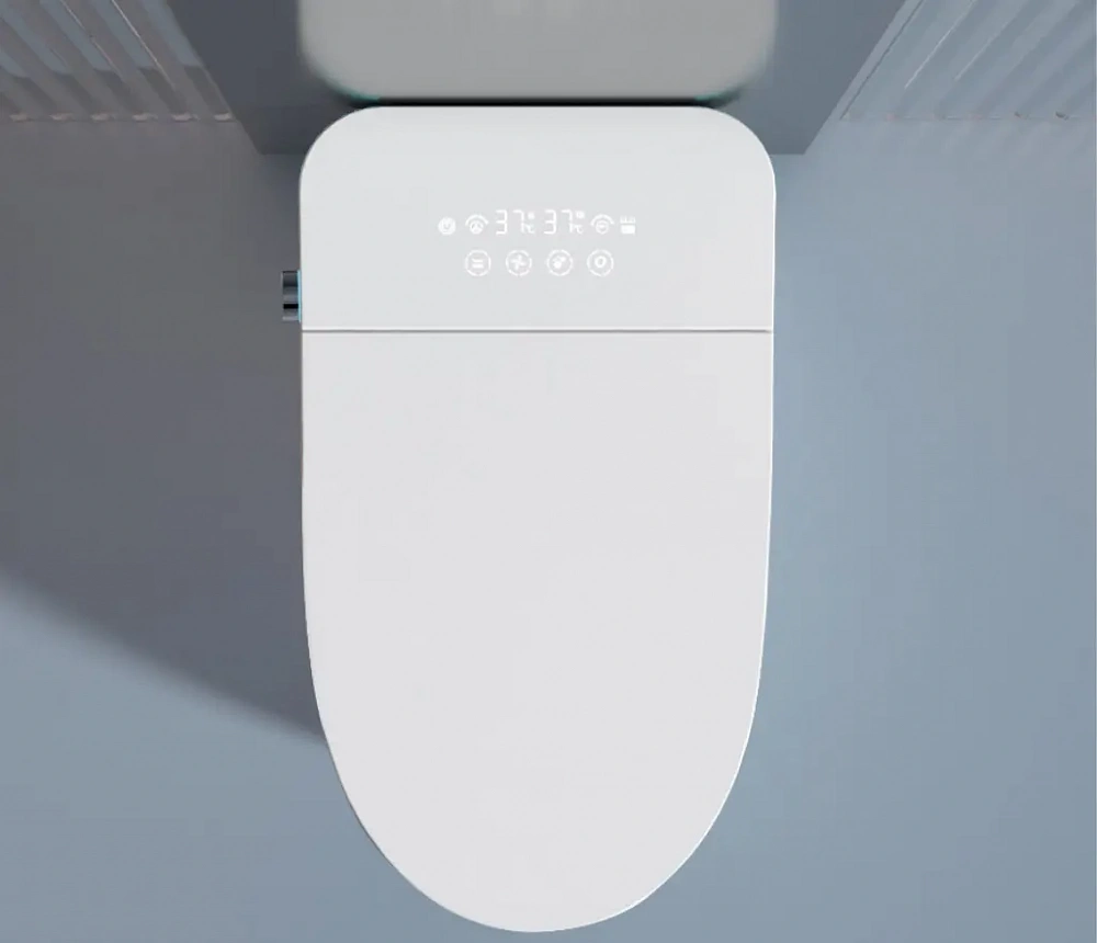 Унитаз напольный Ceruttispa КЬЯРА (CHIARA) Smart CT11167 с дистанционным управлением (680x400x470)