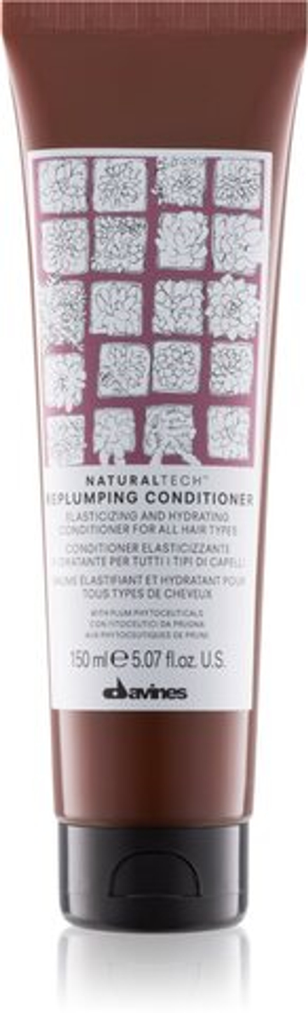 Davines Naturaltech Replumping Conditioner - увлажняющий кондиционер для легкого распутывания волос /   150  ml  / GTIN 8004608240419