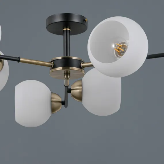 IL0469-6CSQ-24 BK AB LIBRA светильник потолочный