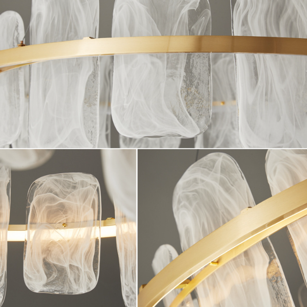 Кольцевая Люстра Staffan D80 By Imperiumloft