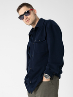 Рубашка трикотажная темно-синяя Город Горький