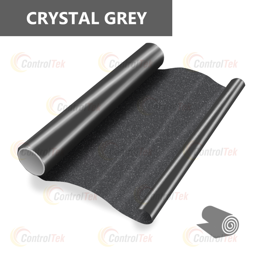 Пленка для окон декоративная CRYSTAL GREY ControlTek, рулон (ширина рулона 1,524 м.)