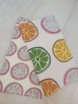 8504586 Полотенце 34*75 Фруктовый микс 7я