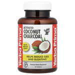 Yerba Prima, Активированный кокосовый уголь, 60 капсул (130 мг на капсулу)