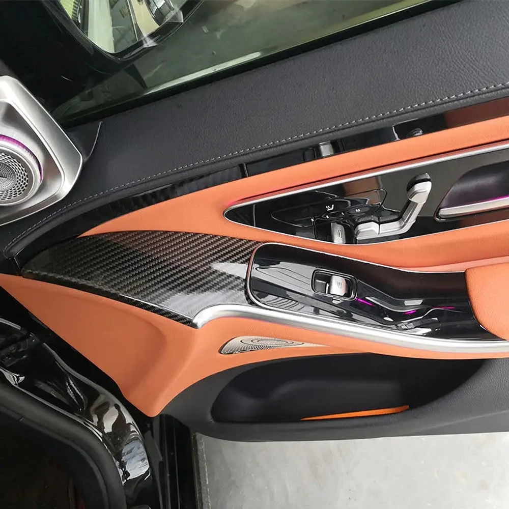 Карбоновый интерьер для MERCEDES BENZ S CLASS W223 2020+ АМГ Мерседес Бенц S класс
