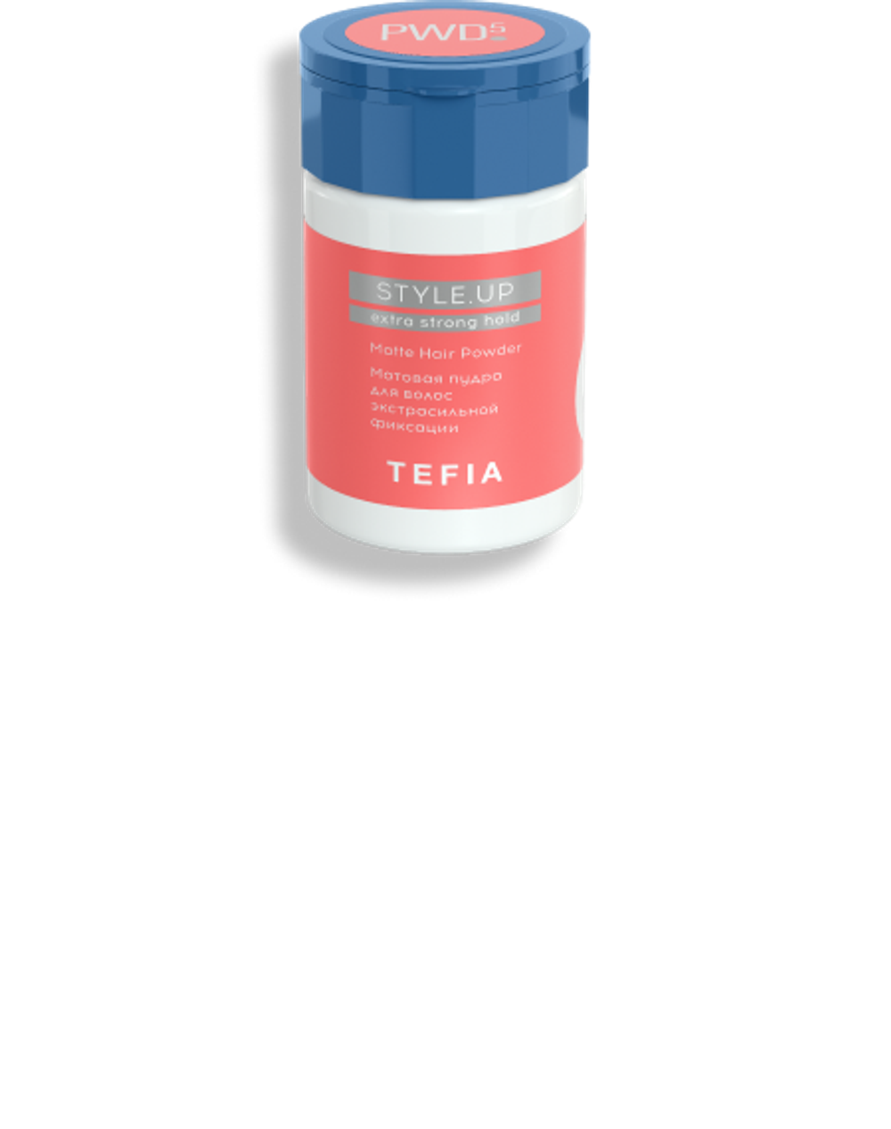 Tefia Style.Up Matte Hair Powder - Матовая пудра для волос экстрасильной фиксации, 8г