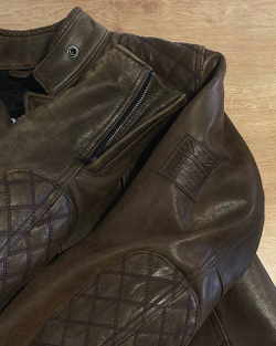 Мотокуртка косуха женская Triumph Barbour