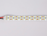 Светодиодная лента трехрядная GS3901 2835 324Led/ 26W m/ 24V IP20 3000K/ 5000*18*1.2mm/ кратность резки 18.5mm (2 конт.)