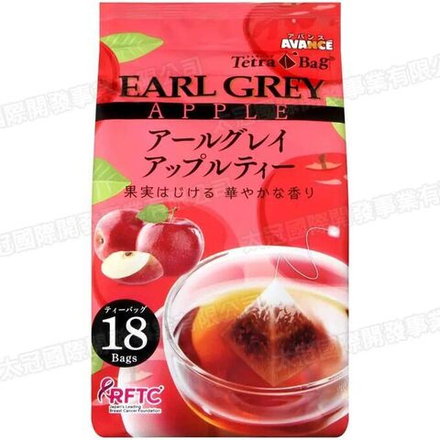 Чай Earl Grey фруктовый, 18 пирамидок, Яблоко