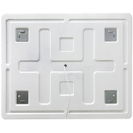 Зеркало BelBagno 100 SPC-GRT-1000-800-LED-TCH-SND с подсветкой с голосовым управлением и подогревом