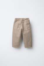 Брюки baggy из твила