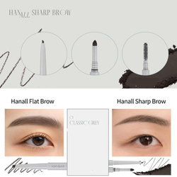 Rom&Nd Han All Flat Brow стойкий карандаш для бровей