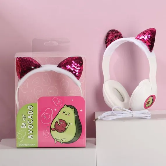 Наушники &quot;Avocado&quot;, модель W-04, 25 х 17,5 см