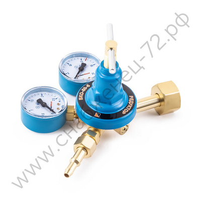 Редуктор БКО-50-5 (кислородный, 2 манометра, ЛАТУНЬ)