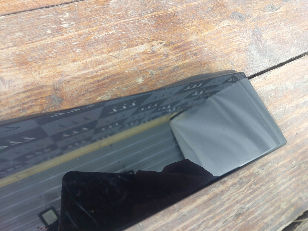 Накладка двери задней левой Geely Coolray 19-нв Б/У Оригинал 6600004016