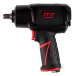 MIGHTY SEVEN (NC-4255QL) Гайковерт пневматический ударный 1/2", 1627 Нм, в комплекте налобный фонарь