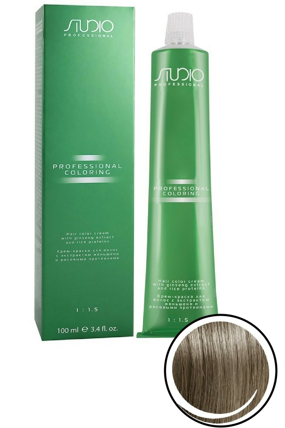 СТ №8,1 пепельный светлый блонд100мл