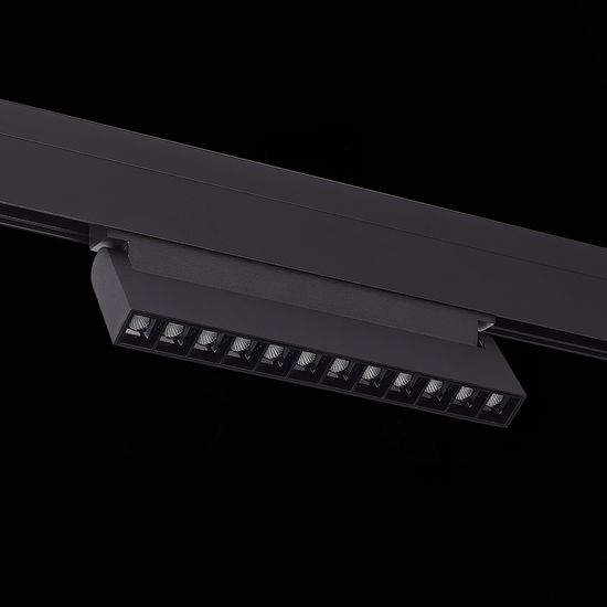 ST364.446.12 Магнитный трековый светильник Черный LED 1*12W 4000K 1 009Lm Ra>90 36° IP20 L219xW22xH1 SKYLINE 48