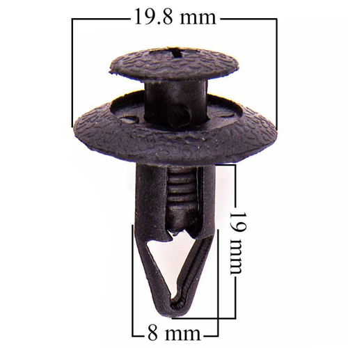 Клипса Skyway упаковка 25 шт. для деталей кузова Toyota