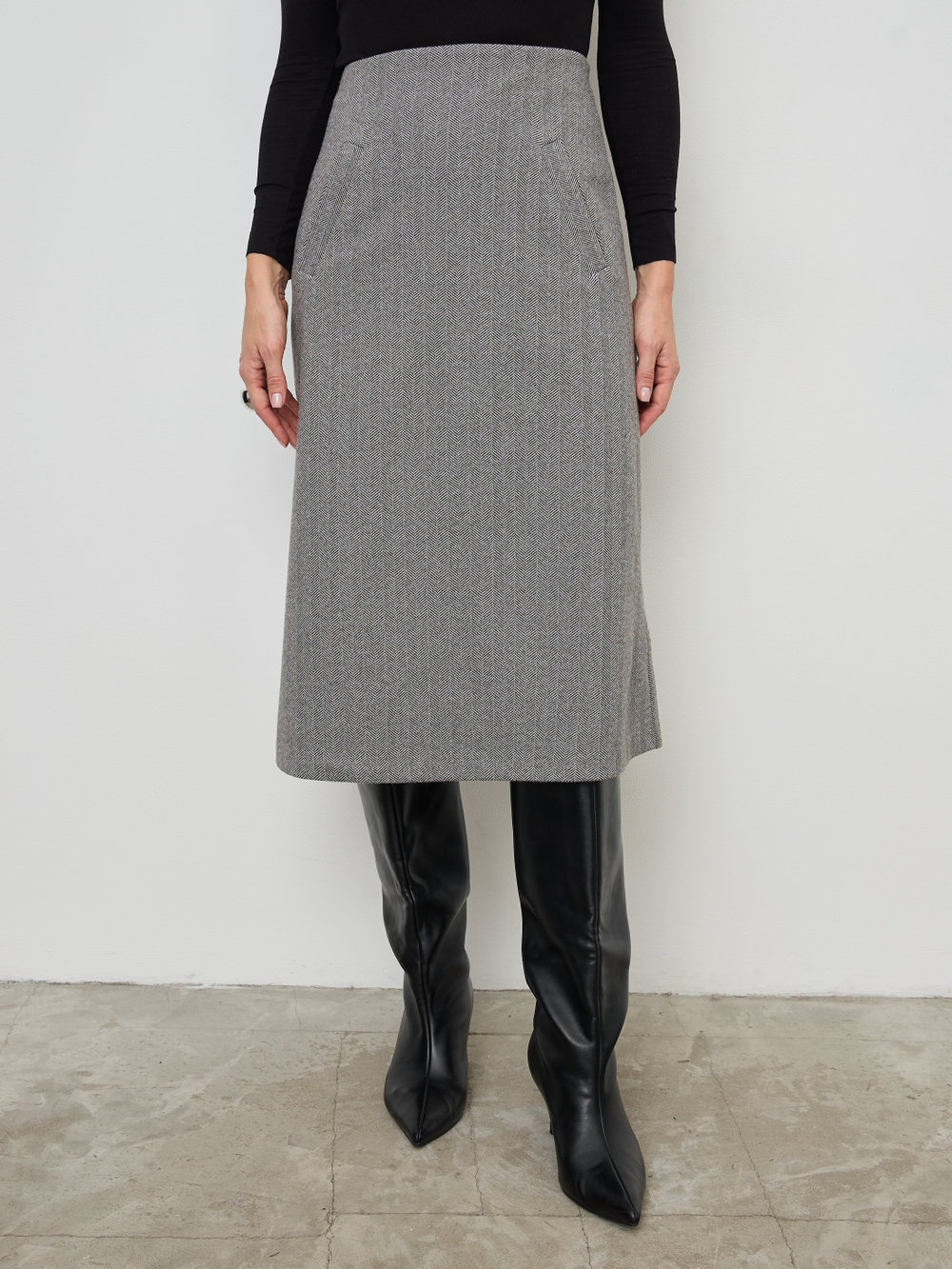 Юбка 2672704 серый