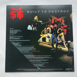 Винтажная виниловая пластинка LP The Michael Schenker Group Built To Destroy (Япония 1983) (Без Оби)