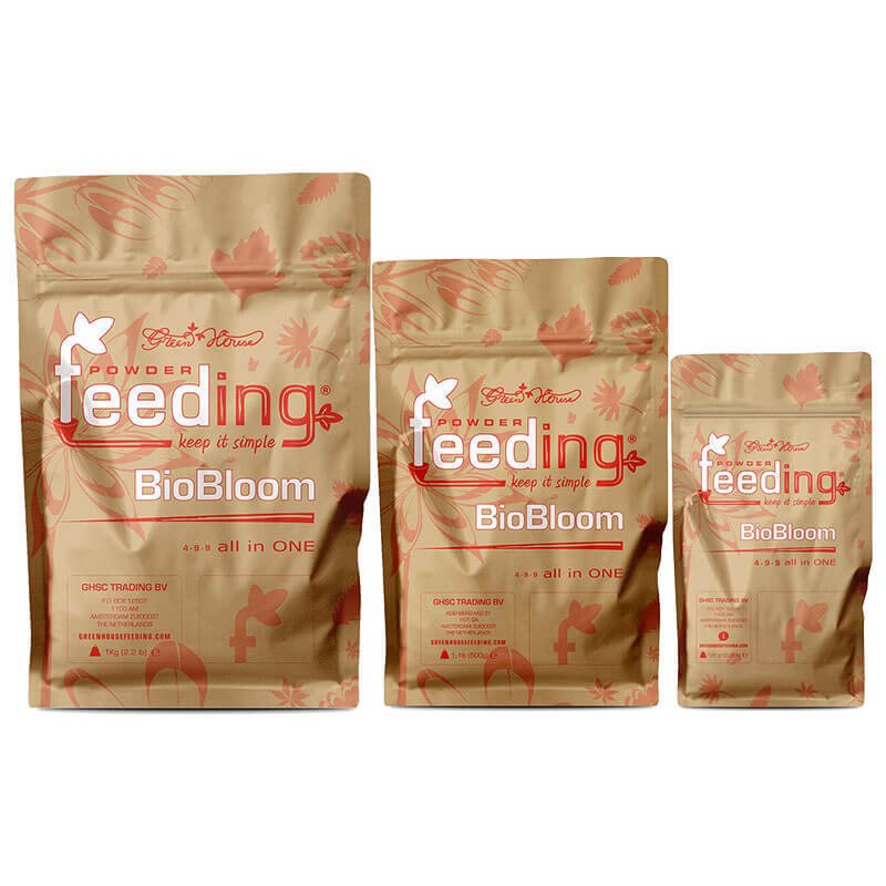 Органическое удобрение Powder Feeding BioBloom, линейка 0,125 г, 500 г, 1 кг