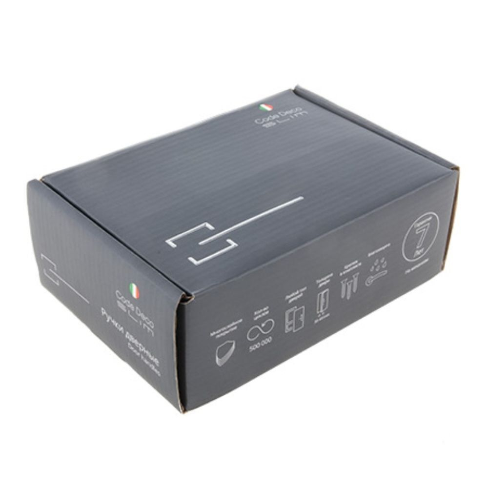Ручка дверная Code Deco, Slim H-30115-A-NISM, 31628, мат никель, алюминий