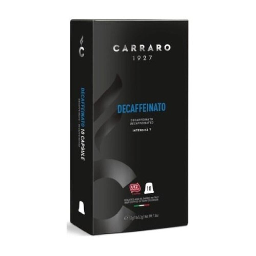 Carraro Decaffeniato, для Nespresso 10 шт