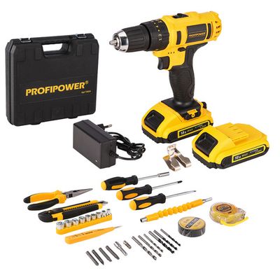 Дрель аккумуляторная PROFIPOWER DW-18BT  T0054