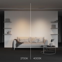 Трековый трехфазный светодиодный светильник Maytoni Trinity   TR196-3-10W2.7K-W