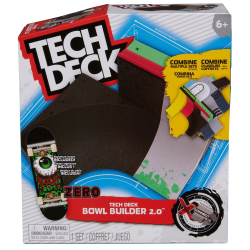 Tech Deck X-Connect - стартовый набор Bowl Builder 2.0 + скейтборд Zero fingerboard 20145976 / артикул   13896 6069424 20145976  / GTIN 778988600573