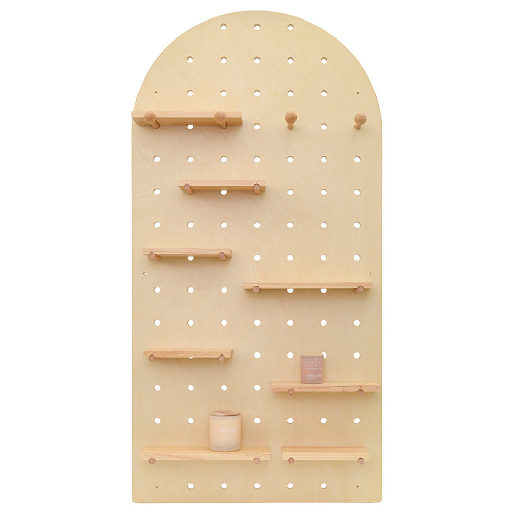 Полка настенная 60х120см Bergenson Bjorn Shely светлое дерево