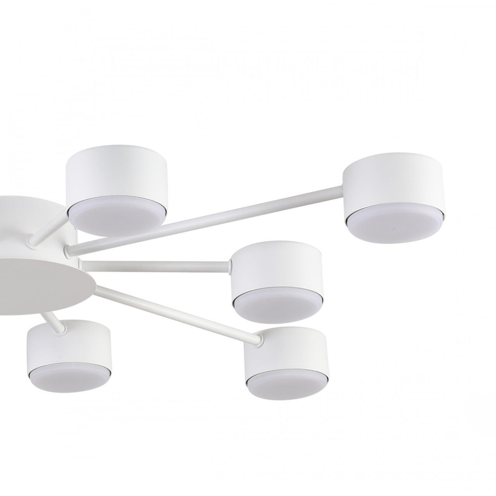 8343/10C COMFI белый, металл Люстра GX53 LED 10*7W 220V TORINA