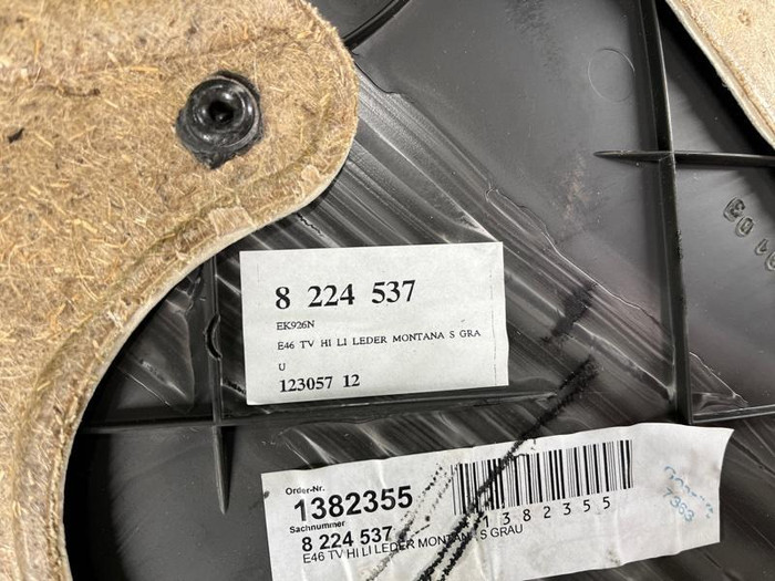 Обшивка двери задняя левая BMW 3er E46 (1999-2007)